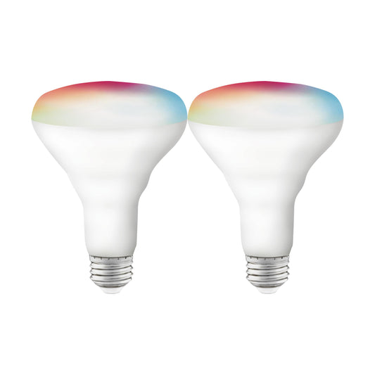 SATCO 9.5BR30/LED/RGB/TW/SF/2PK #S11256