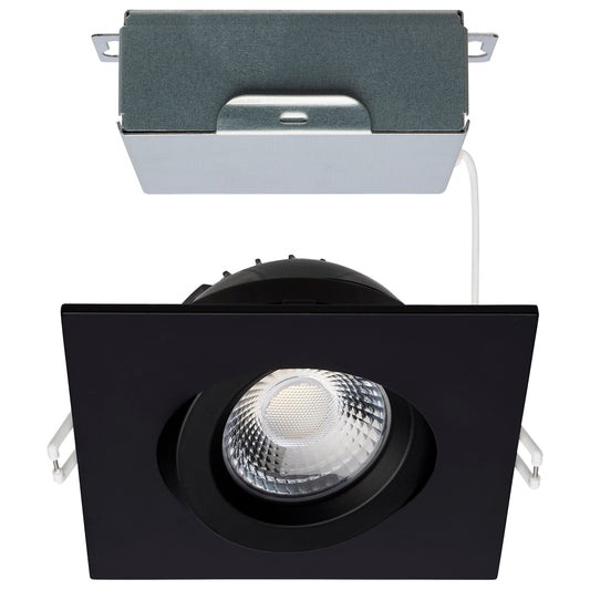 SATCO 12W/DW/GBL/4/CCT/SQ/RD/BK #S11622R1