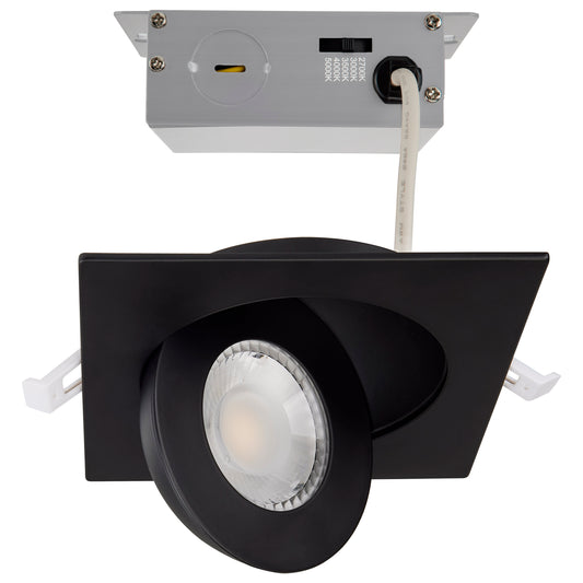 SATCO 9WLED/GBL/4/CCT/SQ/BLK #S11843