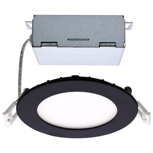 SATCO 10WLED/DW/4/CCT-SEL/RND/RD/BK #S11874