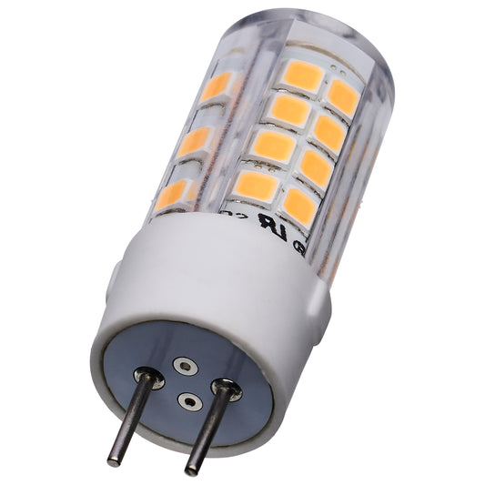 SATCO 4.5W/LED/GY6.35/CL/830/120V #S12322