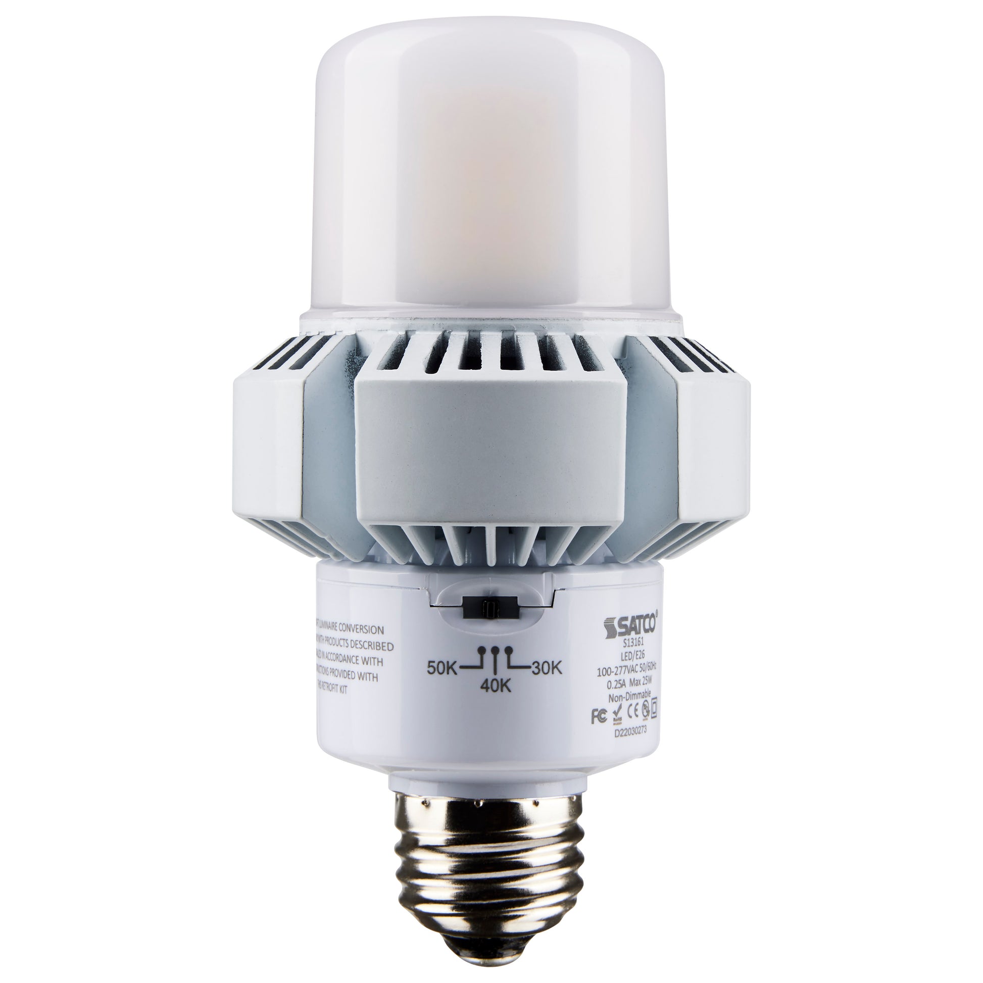 SATCO 25W/AP23/LED/CCT/100-277V/E26 #S13161 S13161
