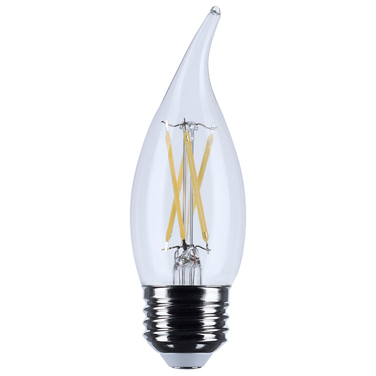 SATCO 4CA11/LED/930/CL/120V/E26 #S21313