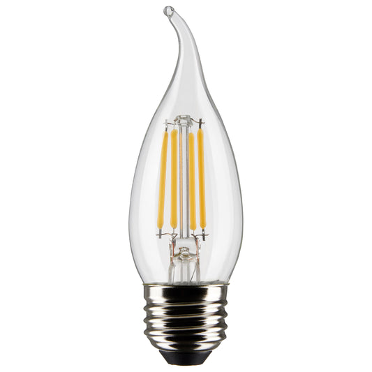 SATCO 5.5CA10/LED/927/CL/120V/E26/2C #S21852