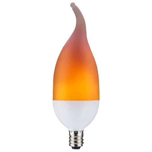 SATCO 2/LED/B11/FLAME/814/120V/E12 #S29807