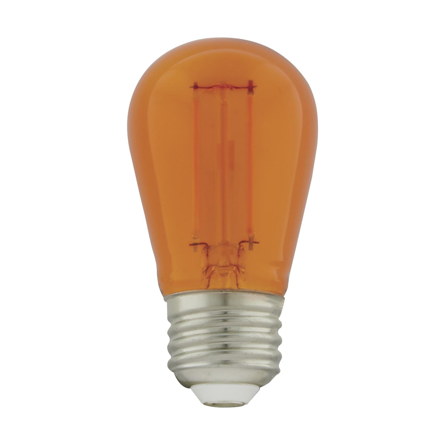 SATCO 1W/LED/S14/ORANGE/120V/ND/4PK #S8026