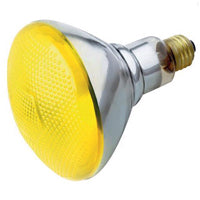 SATCO 230 VOLT 100W BR-38 YELLOW #S5004 S5004