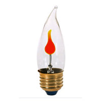 SATCO 3W TT STD CLR FLICKER #S3657