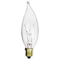 SATCO 25W TT CAND CLR 130V #A3674