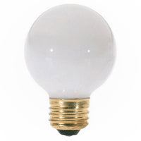 SATCO 25W G18 1/2 RD STD WHT #S3827
