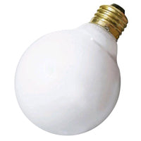 SATCO 25W G25 STD WHITE #A3640