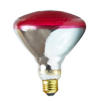 SATCO 100W BR-38 RED 120V #S4424