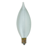 SATCO 40W C11 SATCO-ESCENT SATIN CB #S3404 S3404