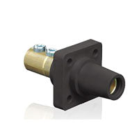 LEVITON 16R22-UE 16 SERIES FEMALE REC BLACK