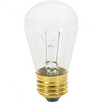 SATCO 11S14 MED BASE CLEAR #S3965