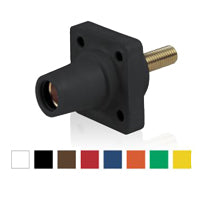 LEVITON 16 SERIES TAPER NOSE ECT CAM-TYPE CONNECTOR - GREEN