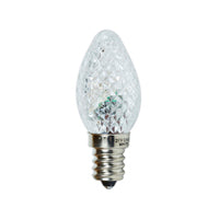 NORMAN LAMPS C7 LED, E12, 120V 1.8W, WHITE