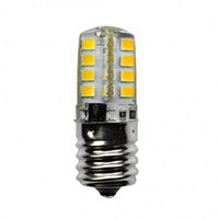 NORMAN LAMPS LED TUBULAR BULB, E17, 120V, 3W, 360DEG