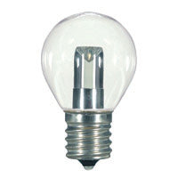 SATCO 1.0W S11/CL/LED/E17/120V/CD #S9167