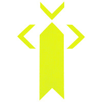 PROTAPES PRO SPIKE CORNER FLRS YELLOW