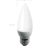 TCP LED 7W B13 DIM 2700K E26 FROST #LED7E26B13D27KF