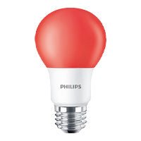 PHILIPS 8A19/LED/RED/P/ND 120V 4/1FB #463273 463273