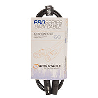 ACCU CABLE AC3PDMX5PRO 3PIN PRO DMX CABLE 5'