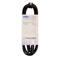 ACCU CABLE AC5PDMX10PRO 5PIN PRO DMX CABLE PVC JAC 10'