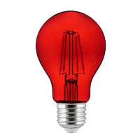 SUNLITE A19/LED/FS/4.5W/TR/2PK RED