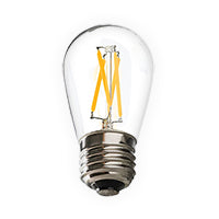 USHIO 1.5W U-LED S14, CLEAR, SW27