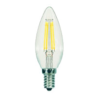 SATCO 5.5B11/LED/927/CL/120V/E12 #S21273 S21273