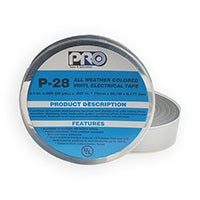 PROTAPES P28 3/4" GREY