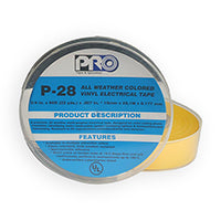 PROTAPES P28 3/4" YELLOW