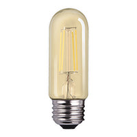 HALCO LIGHTING T10CL4ANT/827/LED2 LED TUBULAR (T10) FILAMENT BULB CLEAR MEDIUM (E26) BASE 120