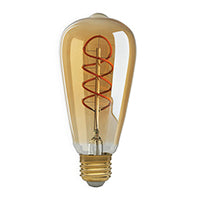 SATCO 4ST19/SPIRAL/LED/AMB/120V #S9967