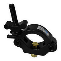 GALAXY STAGE SLIM STANDARD HALF COUPLER CLAMP BLACK