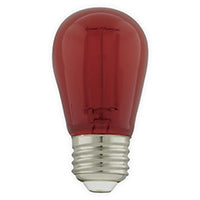 SATCO 1W/LED/S14/RED/120V/ND/4PK #S8022