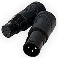 ACCU CABLE RJ45-3P XLR M &RJ45-3P XLR F ACRJ453PSET