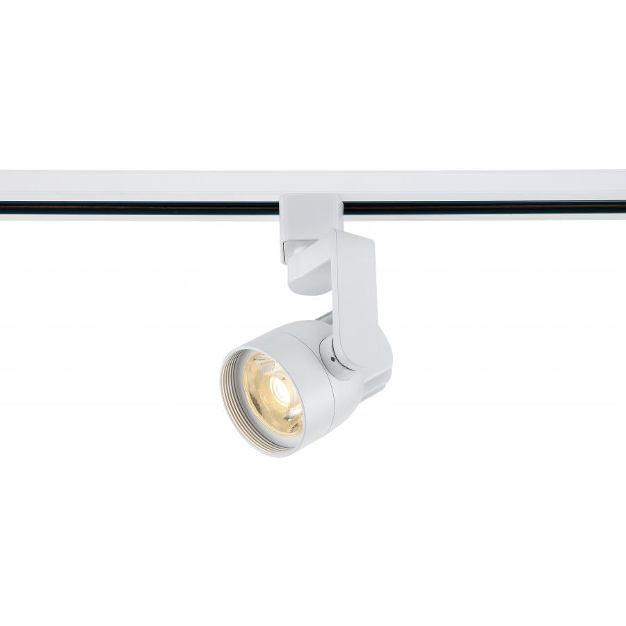 NUVO LIGHTING 12W LED TRACK HEAD ANGLE ARM WH24 #TH421