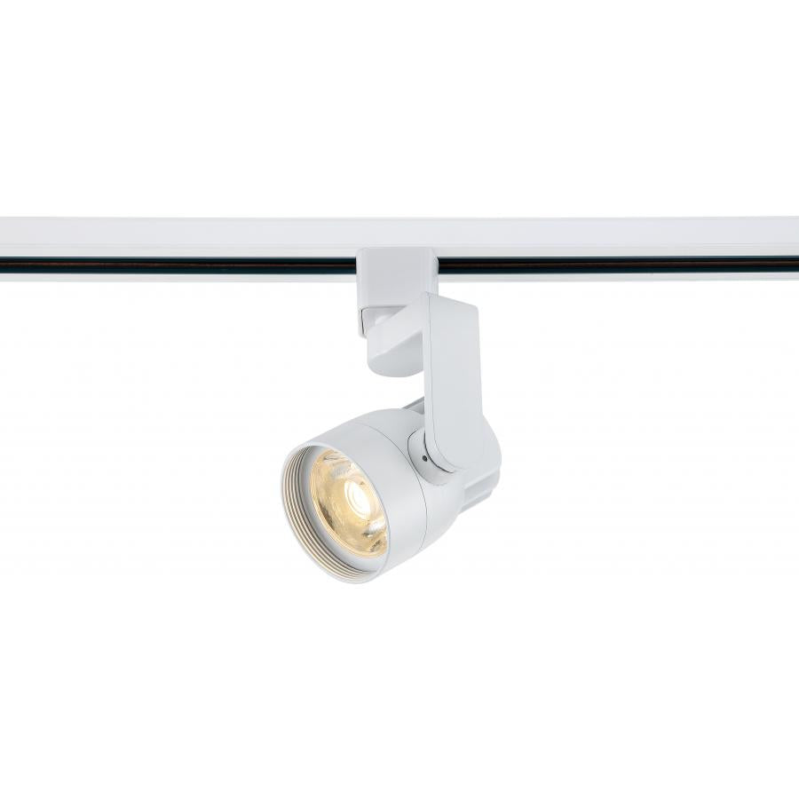 NUVO LIGHTING 12W LED TRACK HEAD ANGLE ARM WH36 #TH423