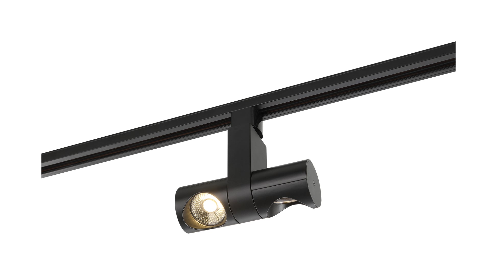 NUVO LIGHTING 24W LED PIPE DUAL TRACK HEAD BLK 36 DEG #TH481 TH481