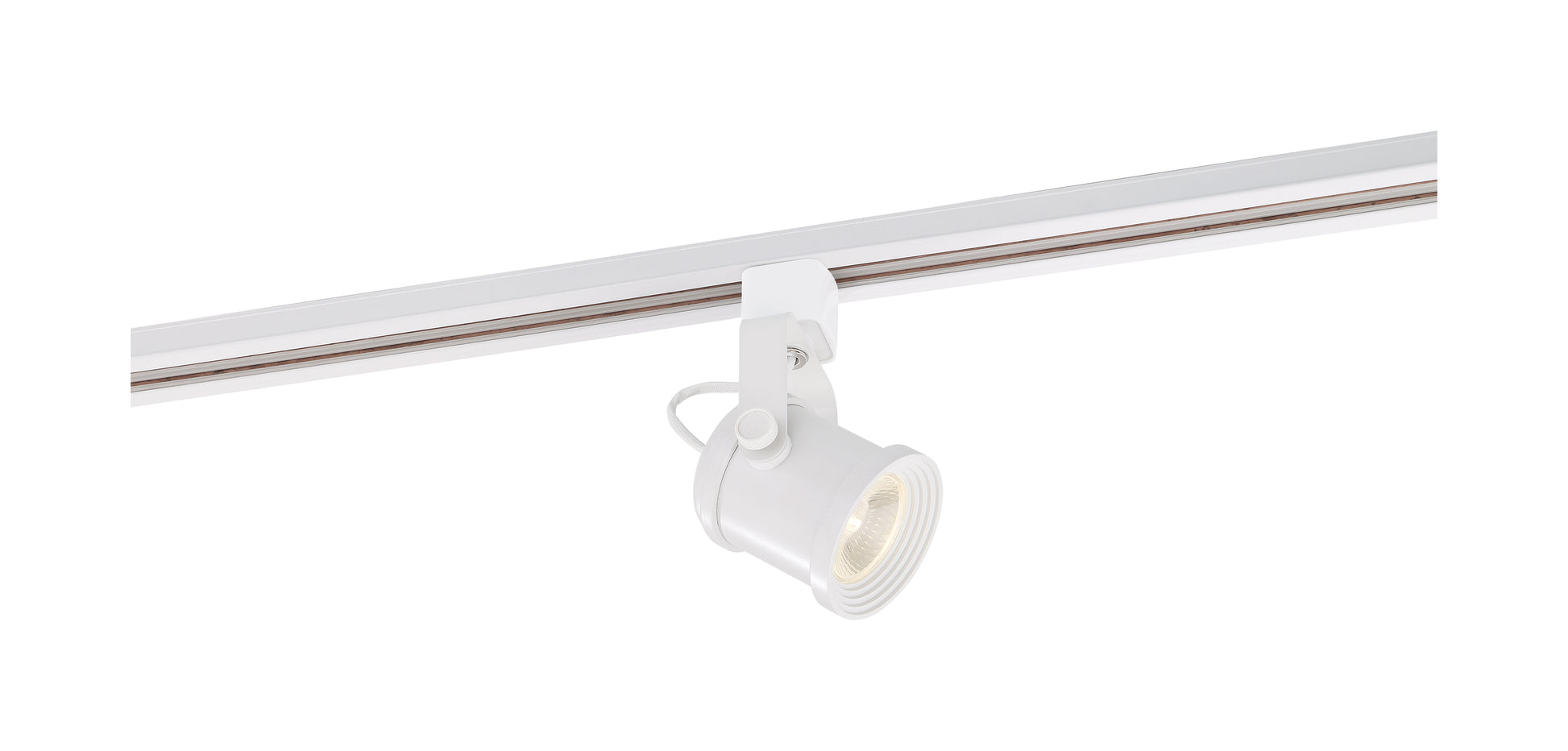 NUVO LIGHTING 12W LED FORGED TRACK HEAD WHT 24 DEG #TH490 TH490