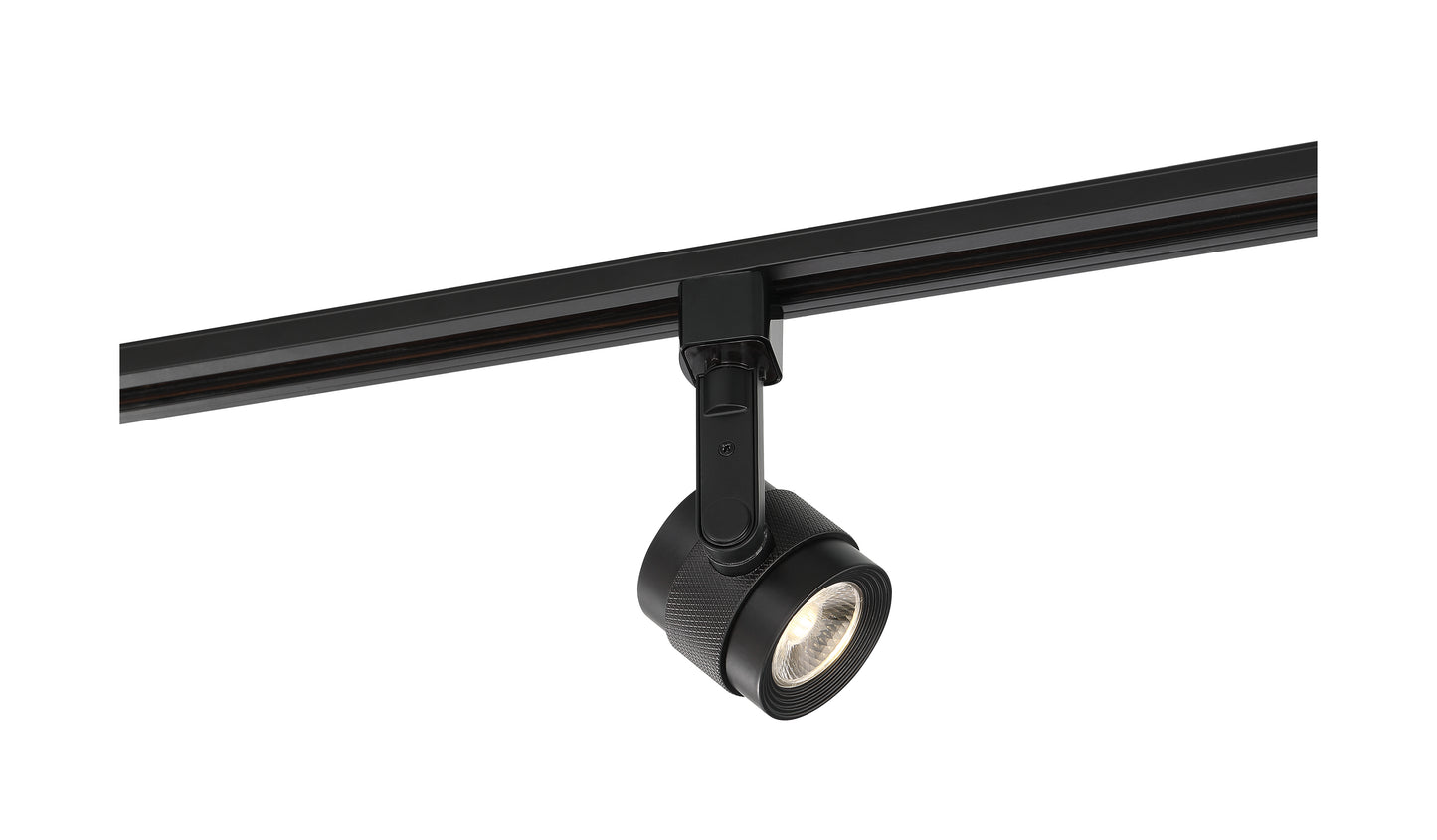 NUVO LIGHTING 12W LED PISTON TRACK HEAD BLK 36 DEG #TH495