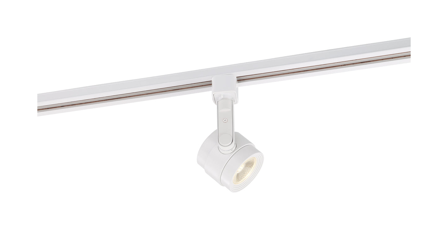 NUVO LIGHTING 12W LED PISTON TRACK HEAD WHT 24 DEG #TH496