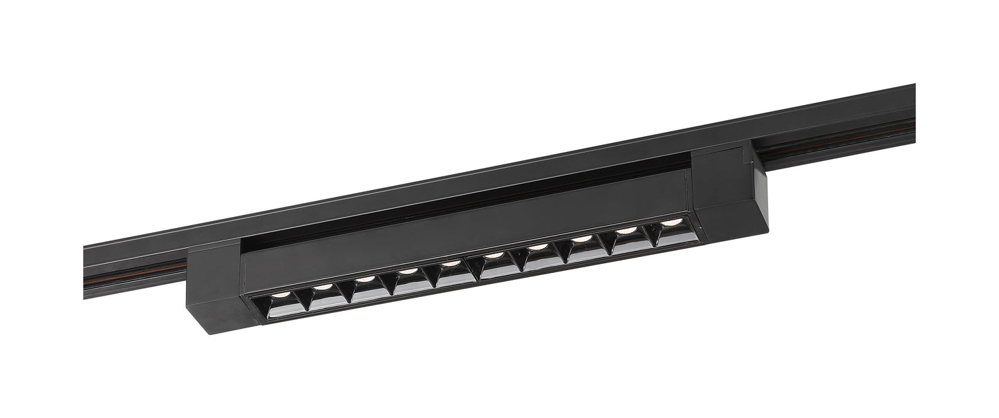NUVO LIGHTING 15W LED 1 FOOT TRACK BAR BLK #TH501