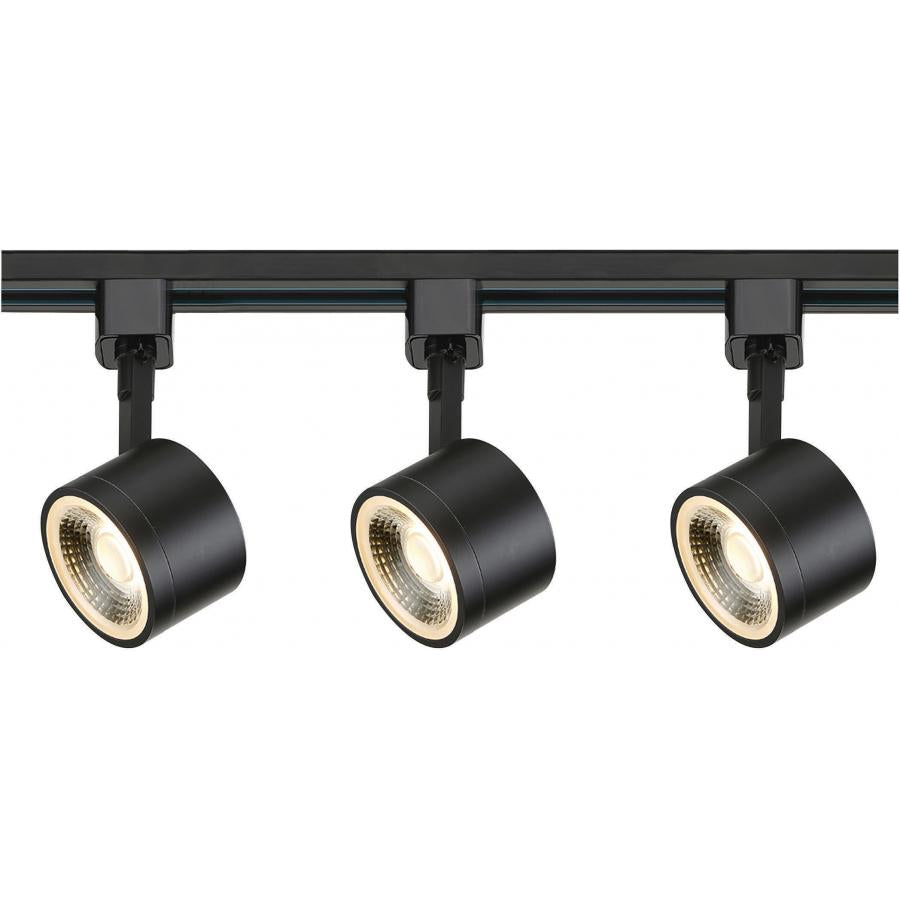 NUVO LIGHTING TRACK KIT 12W LED ROUND BLK #TK404