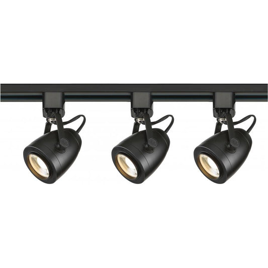 NUVO LIGHTING TRACK KIT 12W LED PINCH BACK BLK #TK414