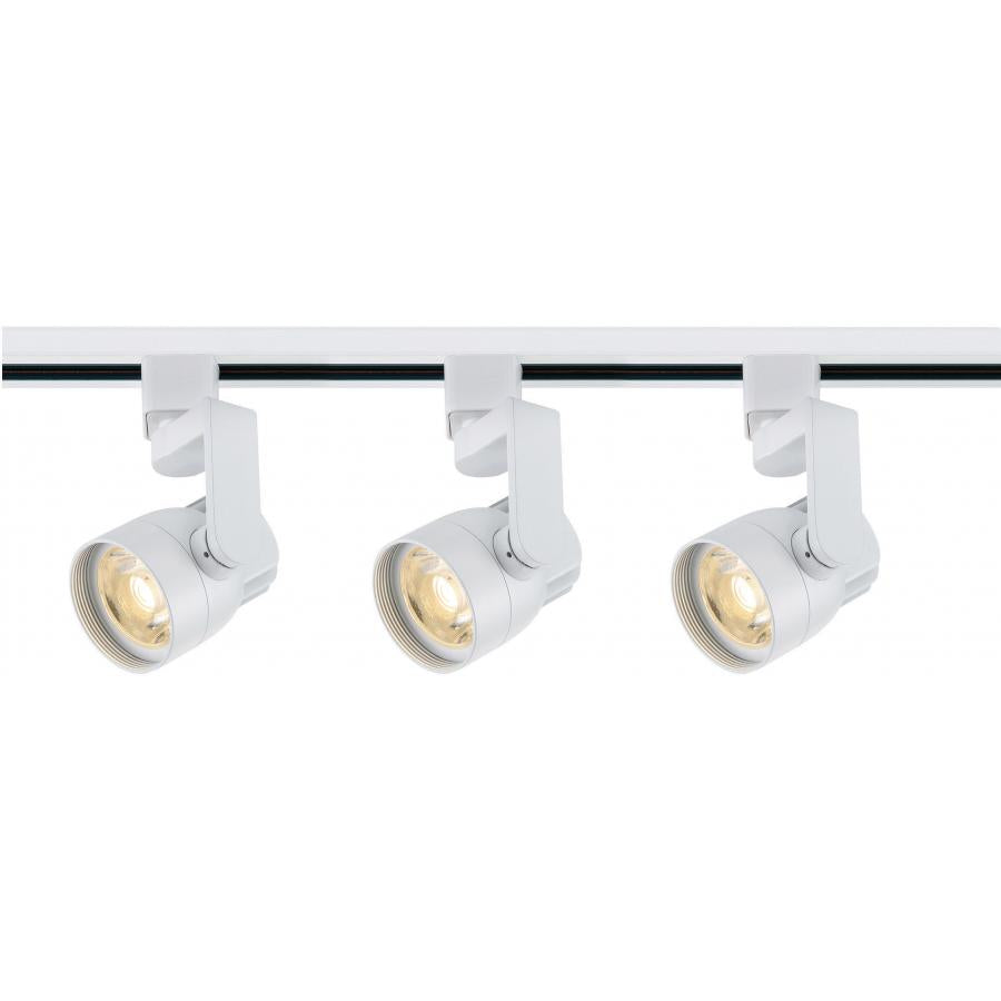 NUVO LIGHTING TRACK KIT 12W LED ANGLE ARM WHT #TK423