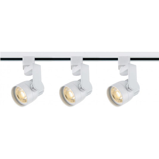 NUVO LIGHTING TRACK KIT 12W LED ANGLE ARM WHT #TK423