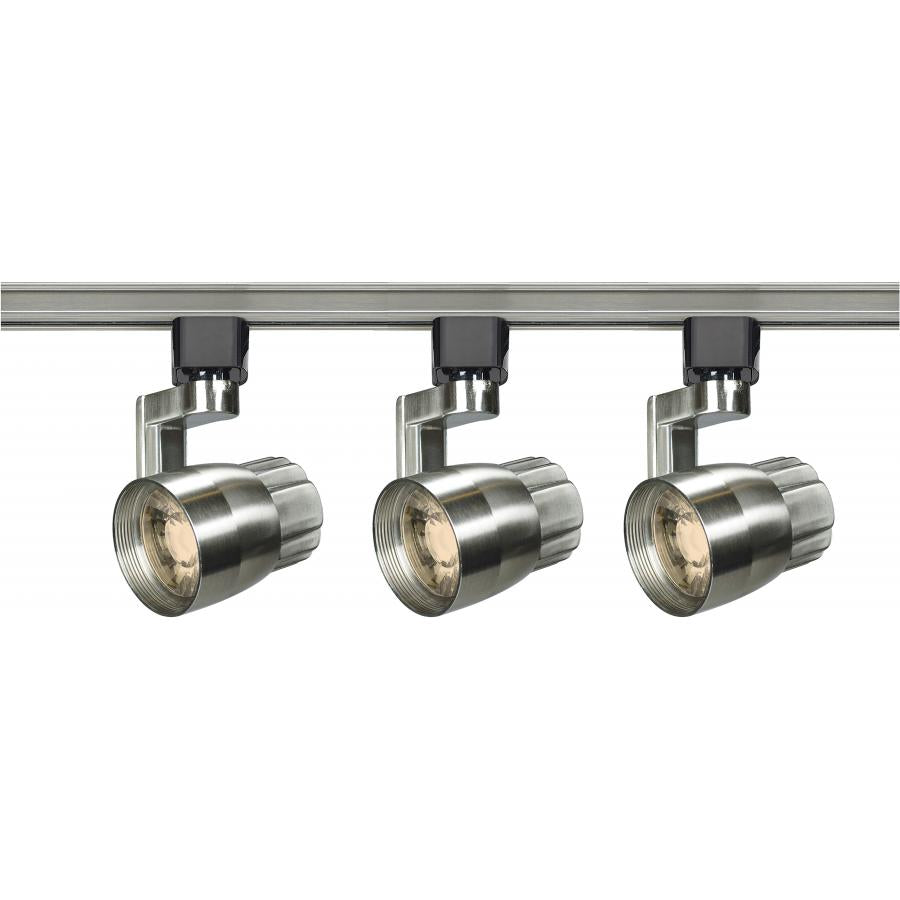 NUVO LIGHTING TRACK KIT 12W LED ANGLE ARM BN #TK427 TK427